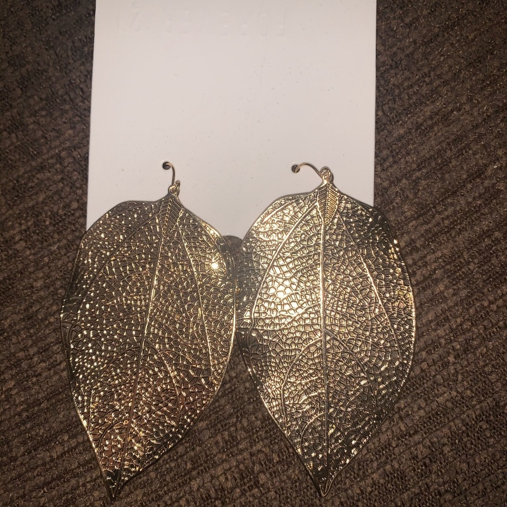 Feather earrings